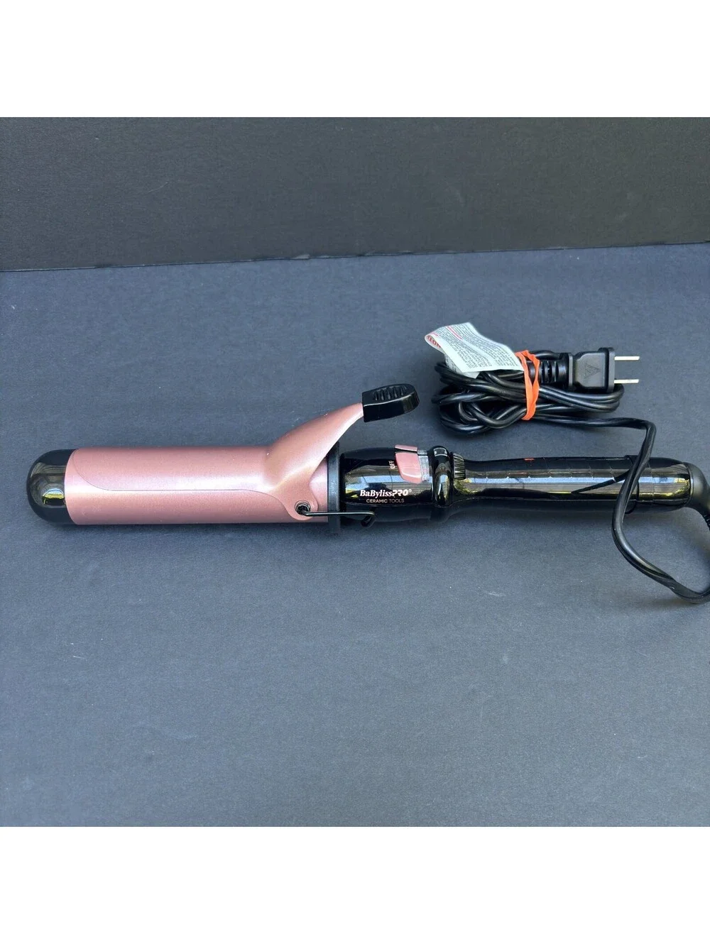 BaBylissPRO Ceramic Curling Iron CTRG155SN Rose Gold/Black 180W Electric